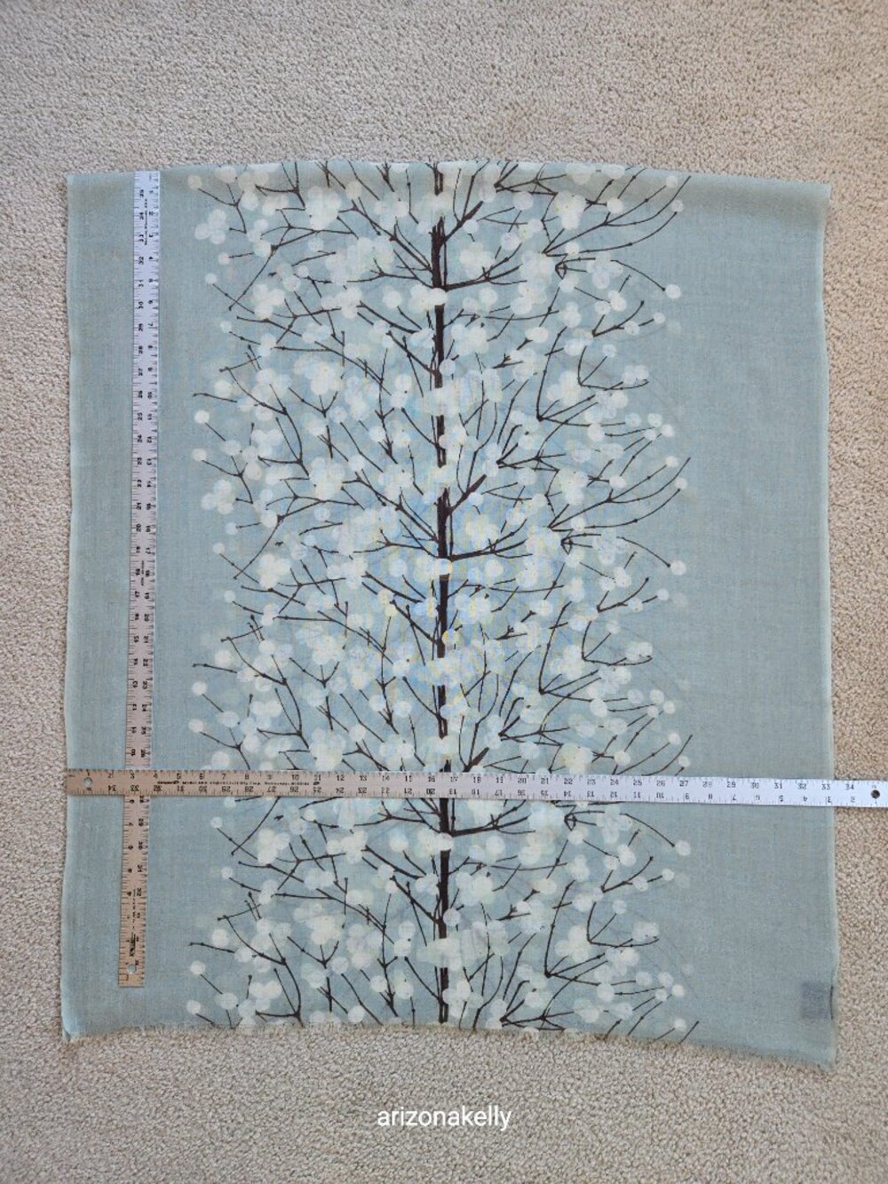 NWOT Marimekko Scarf Wool Lumimarja Wool Classic/Vintage Finland Design - Picture 8 of 13